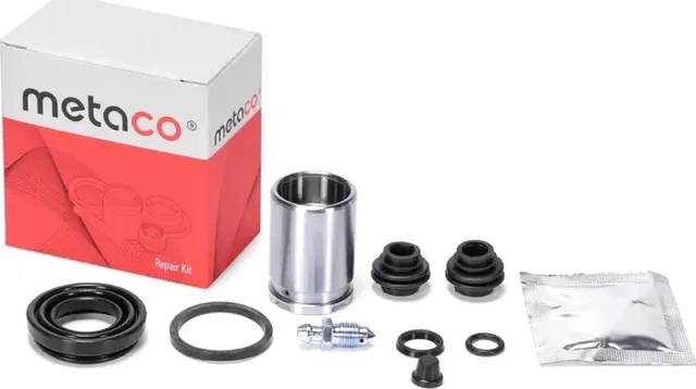 Ремкомплект суппорта HYUNDAI/KIA SOLARIS/RIO 10- задн.с поршнем (Metaco). Артикул 3850151