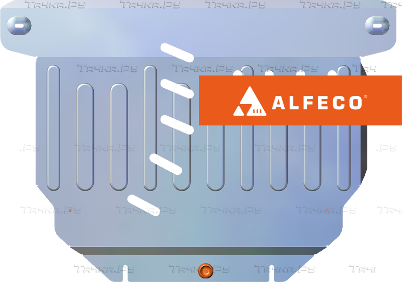 Защита алюминиевая Alfeco (4 мм) для картера и КПП Daihatsu Taft 2020-2026. Артикул ALF.24.157 AL4