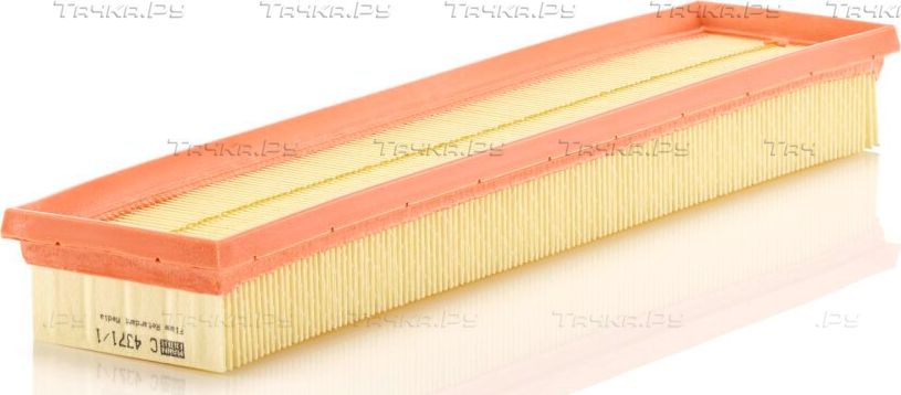 Воздушный фильтр Mann-Filter для Peugeot Partner Tepee 2008-2017. Артикул C 4371/1