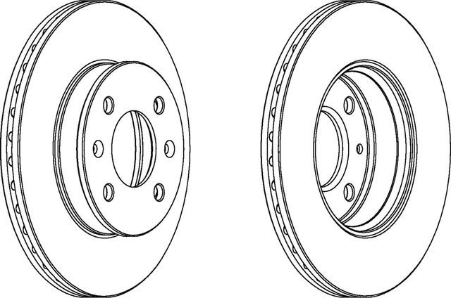 Тормозной диск Ferodo PREMIER High Carbon. Артикул DDF1529C