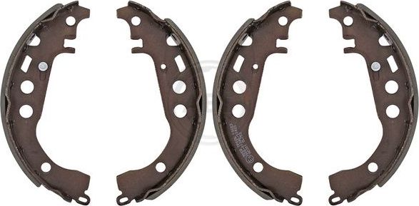 Тормозные колодки ABS задние для Great Wall Coolbear 2009-2013. Артикул 9058