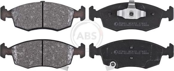 Тормозные колодки ABS передние для Fiat Panda III 2012-2026. Артикул 37901