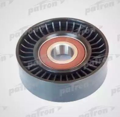 Натяжной ролик (натяжитель) приводного поликлинового ремня Patron для Mazda 121 III 1996-2002. Артикул PT34005