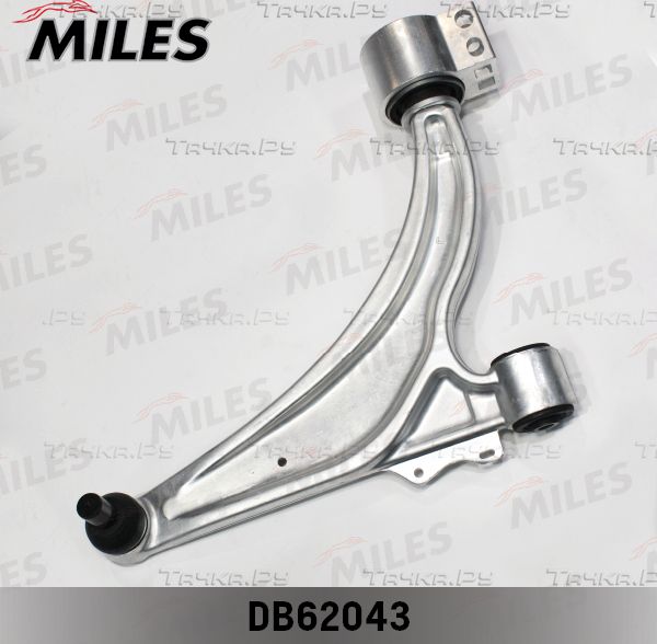 Поперечный рычаг передней подвески Miles (алюминий) правый для Chevrolet Cruze I 2009-2015. Артикул DB62043