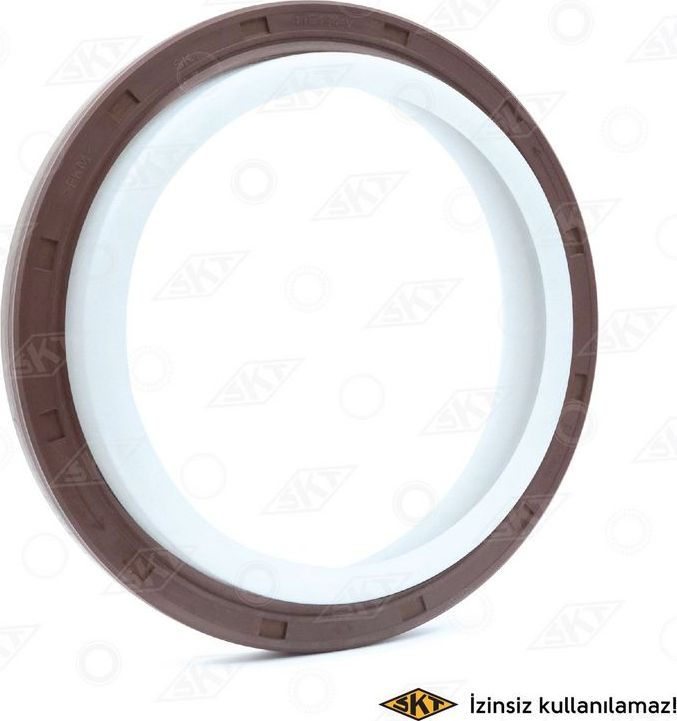 Сальник коленвала SKT (СКФ (сополимер фтора и каучука)) внутренний для Mercedes-Benz Vito II (W639) 2010-2014. Артикул 410494-V