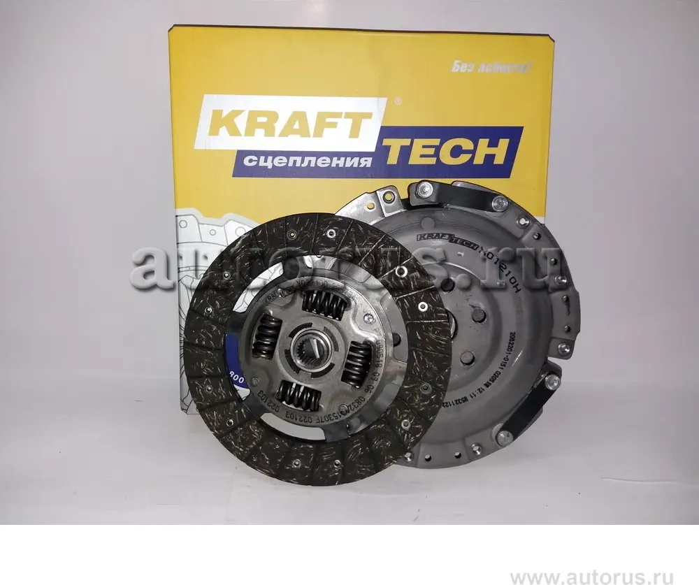 Ком-кт сцепления Chery Amulet 1.6 (Krafttech). Артикул w01210h9