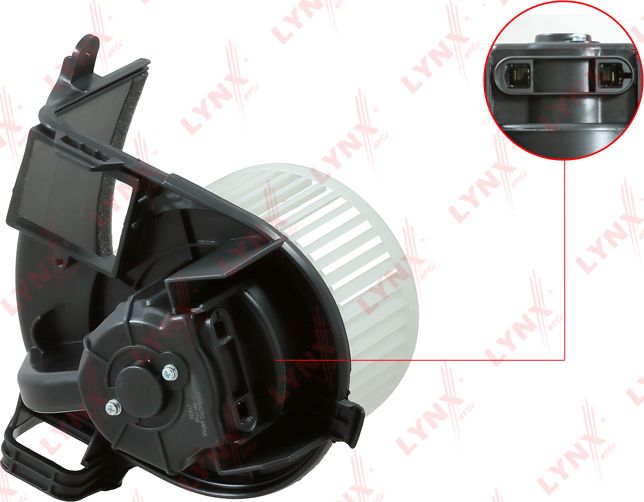 Вентилятор, мотор печки (отопителя) салона LYNXauto. Артикул RF-1746