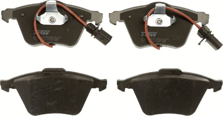 Тормозные колодки TRW COTEC. Артикул GDB1617