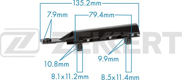 Клипса Zekkert. Артикул BE-3557