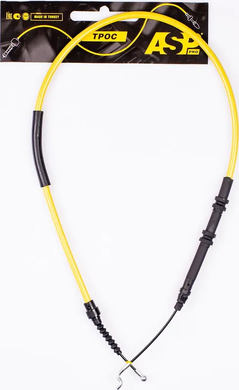 Трос привода ручного тормоза задний L-1297мм VW Multivan/T5 (ASP). Артикул KB4004