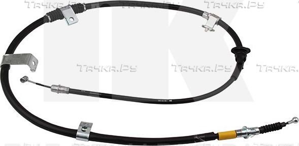 Трос ручника (тросик ручного тормоза) NK. Артикул 9019108