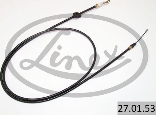 Трос ручника (тросик ручного тормоза) Linex. Артикул 27.01.53