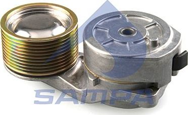 Натяжной ролик (натяжитель) приводного клинового зубчатого ремня Sampa. Артикул 042.274