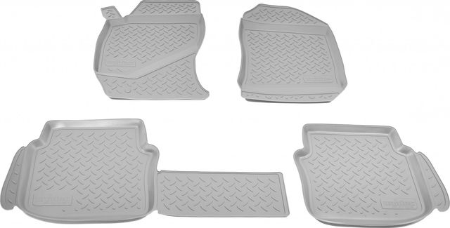 Коврики Норпласт для салона Saab 9-5 I седан 2005-2010 Серые. Артикул NPL-Po-72-95-G