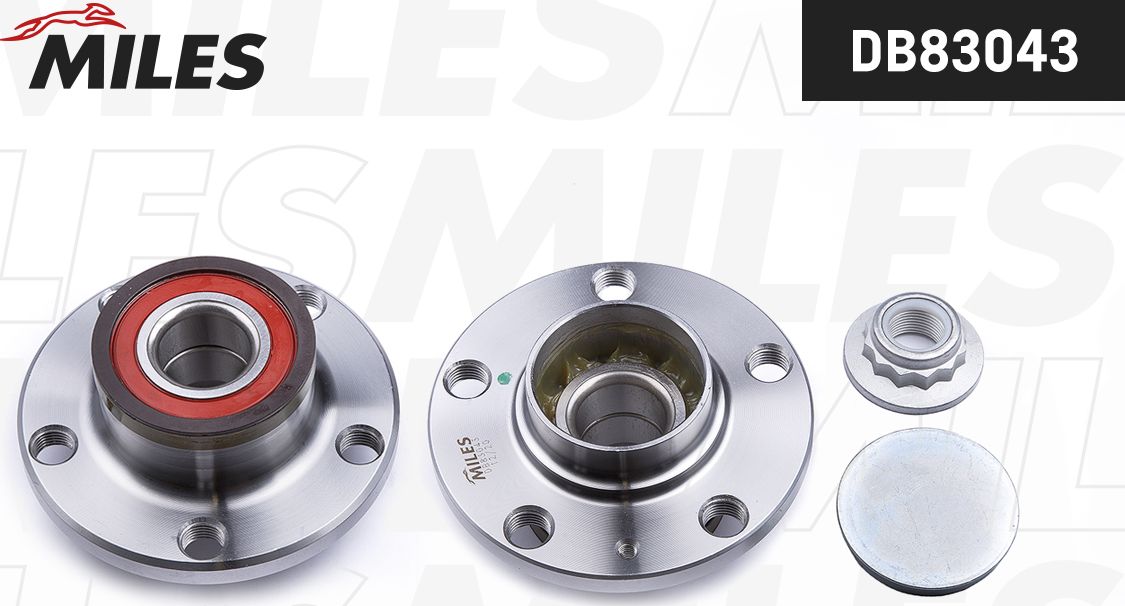Ступица колеса с интегрированным подшипником Miles. Артикул DB83043