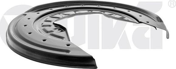 Кожух (щиток) тормозного диска Vika задний левый для Volkswagen Phaeton I 2002-2016. Артикул 66151758901