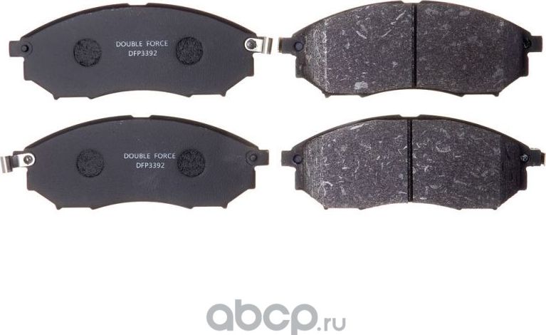 Колодки тормозные (Double Force) Double Force. Артикул DFP3392