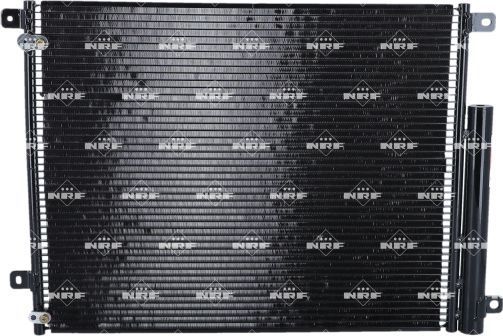 Радиатор кондиционера (конденсатор) NRF EASY FIT. Артикул 350554