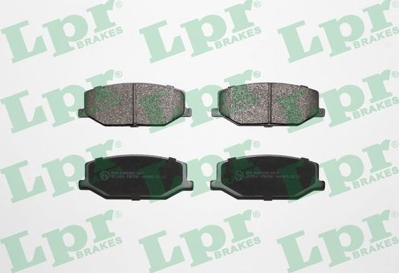 Тормозные колодки LPR. Артикул 05P290