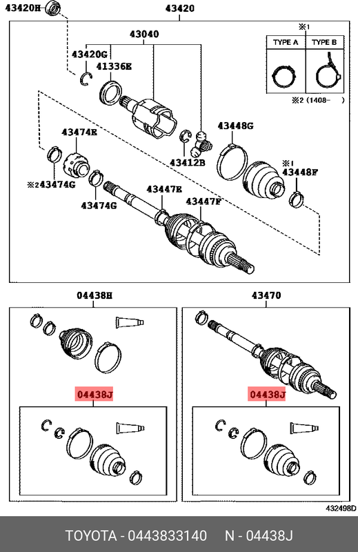 Пыльник шруса LEXUS_ES240_ACV40_(2009-2012)/_ES250_ASV60_(2012-2018)/_ES300_MCV3 (Jikiu). Артикул CD21094