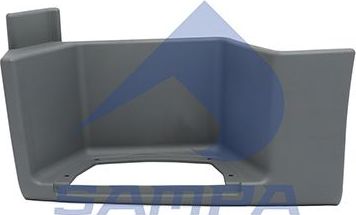 Пороги Sampa левый для MAN TGS 2007-2026. Артикул 1820 0040