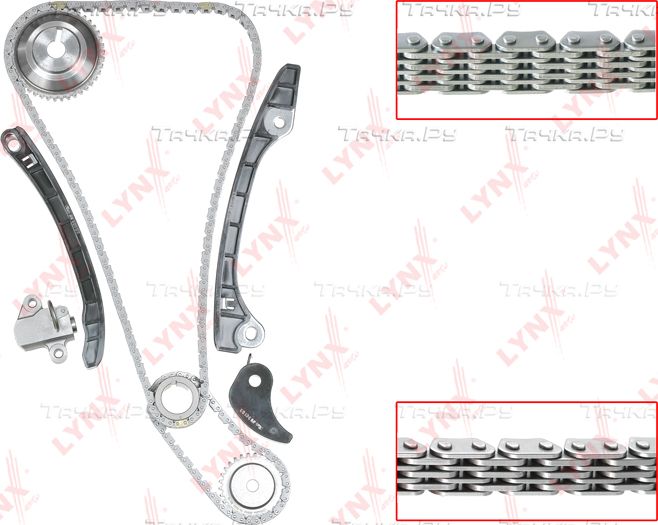 Цепь ГРМ LYNXauto для Nissan Qashqai I 2007-2010. Артикул TK-0051