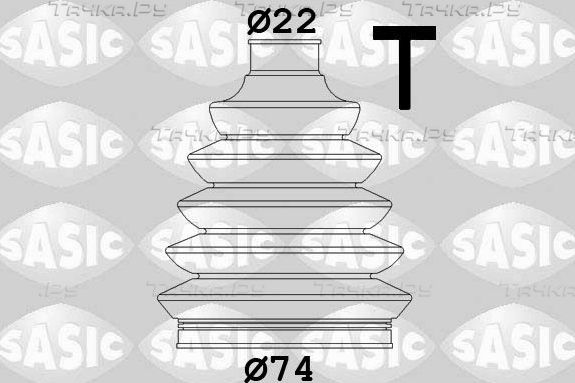 Пыльник ШРУСа наружный Sasic (термопласт) для Nissan Micra K12 2003-2010. Артикул 1900011