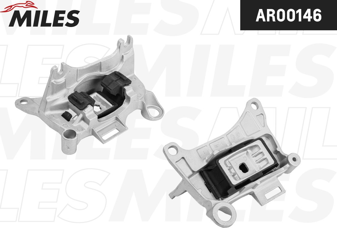 Подушка (опора) двигателя Miles (резина/металл). Артикул AR00146
