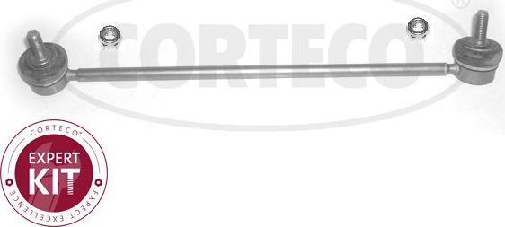 Стойка (тяга) стабилизатора Corteco. Артикул 49398748