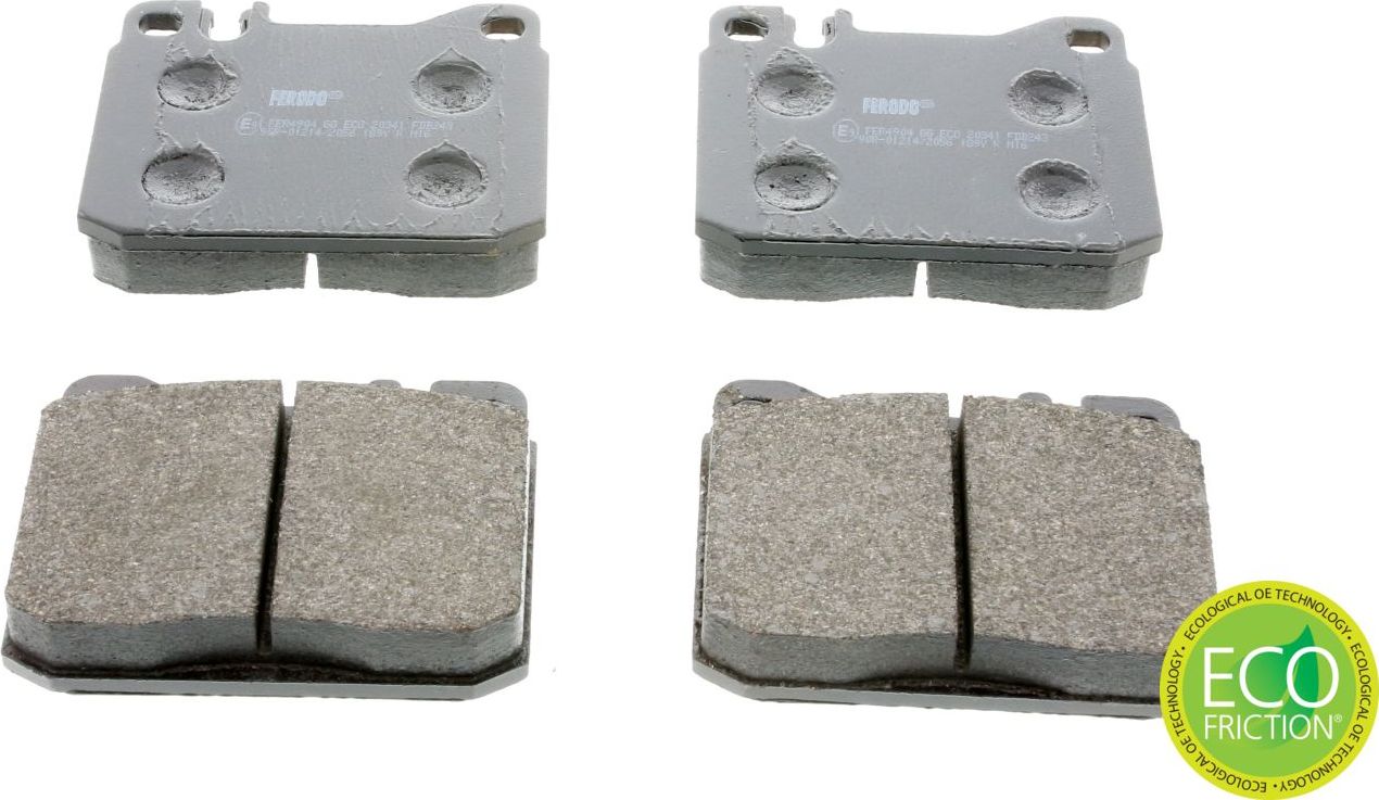Тормозные колодки Ferodo Premier Eco Friction. Артикул FDB243
