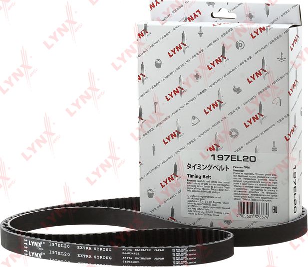 Ремень ГРМ LYNXauto. Артикул 197EL20