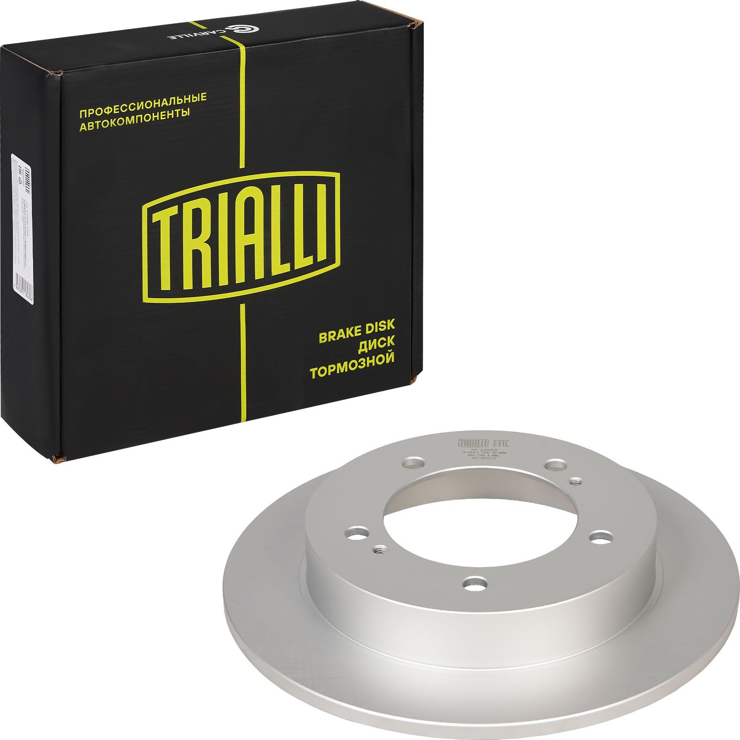 Тормозной диск Trialli. Артикул DF 240105