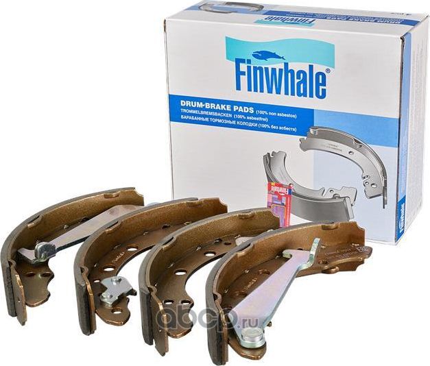 Колодки торм.бар.AUDI A2/VW G2/G3/PASSAT/POLO/SKODA FABIA 86-08 (Finwhale). Артикул VR816