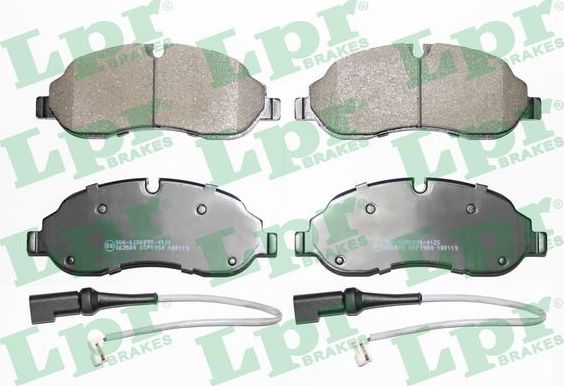 Тормозные колодки LPR. Артикул 05P1984A