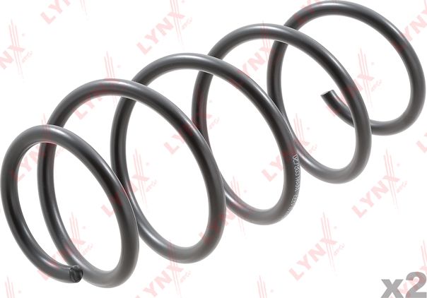 Пружина подвески LYNXauto передняя для Opel Corsa D 2006-2014. Артикул SC-1777