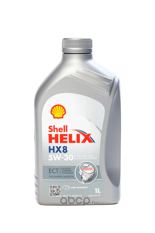 Масло моторное Helix HX8 ECT 5W-30 ACEA C3  API SN  BMW LongLife-04  MB-Approval 229.51  VW Standard (Shell). Артикул 550048140