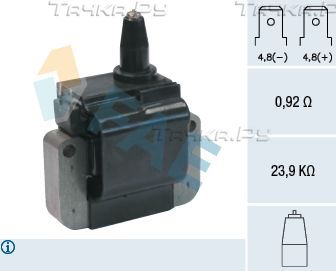 Катушка зажигания FAE для Honda Civic VI 1995-2001. Артикул 80250