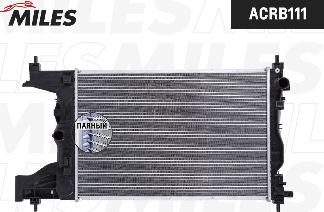 Радиатор охлаждения двигателя Miles (алюминий). Артикул ACRB111
