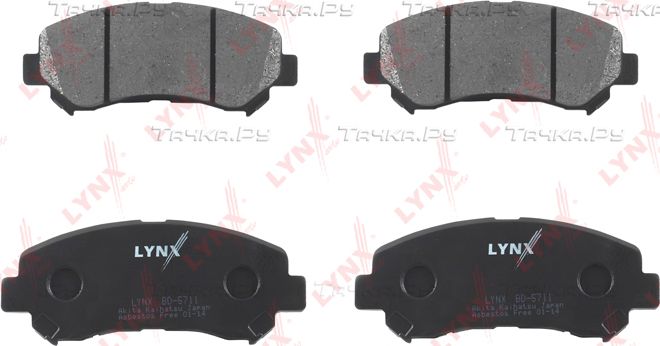 Тормозные колодки LYNXauto передние для Suzuki Kizashi 2010-2014. Артикул BD-5711