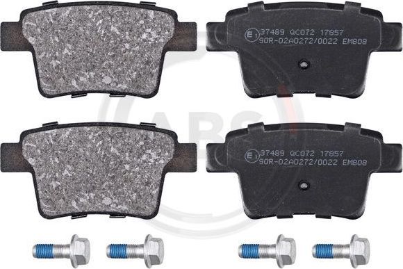 Тормозные колодки ABS. Артикул 37489