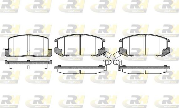 Тормозные колодки RoadHouse. Артикул 2201.12