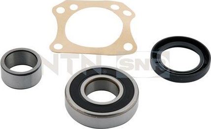 Ступичный подшипник (комплект) NTN / SNR для Nissan Bluebird VI (910) 1980-1984. Артикул R168.04