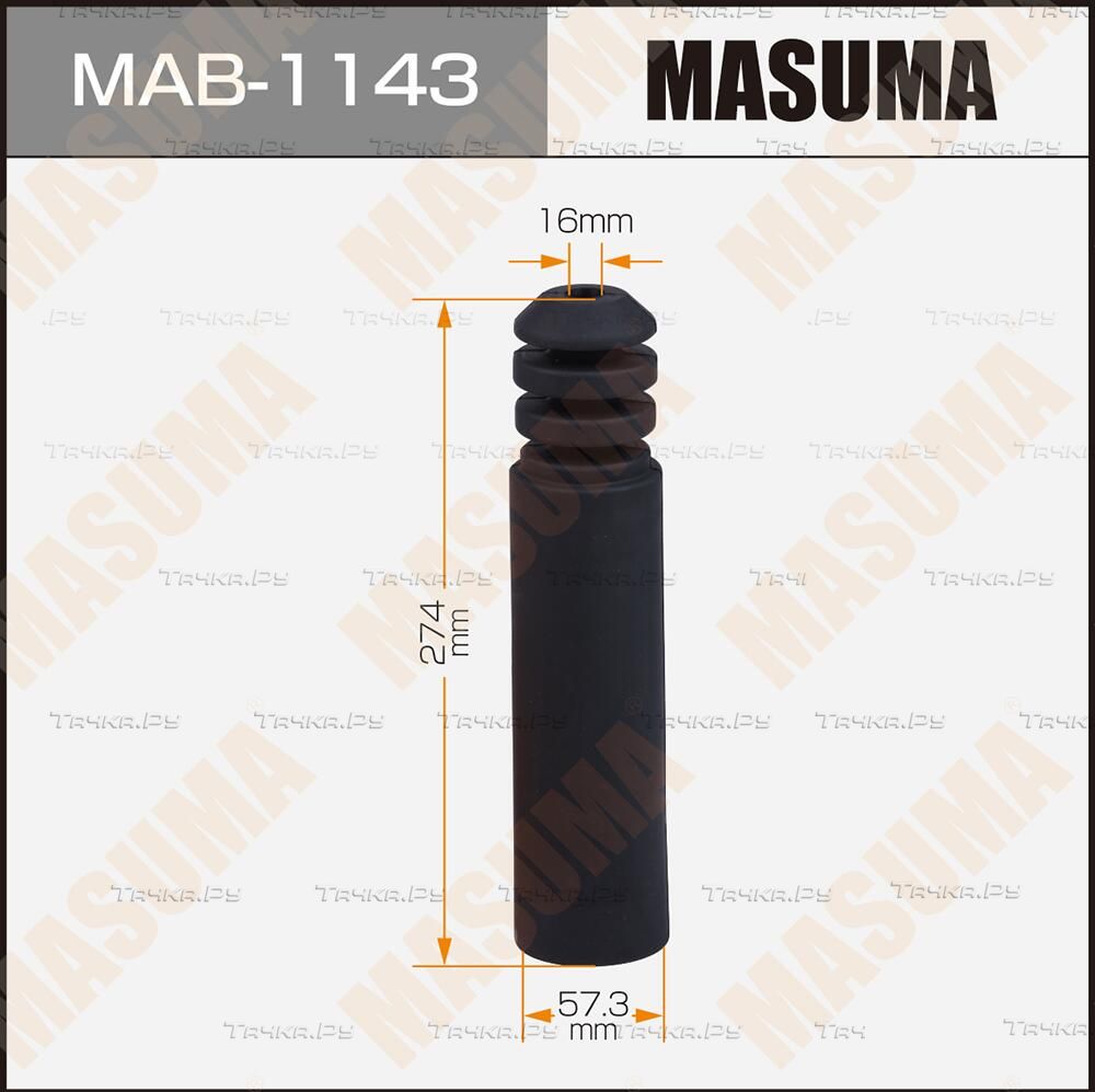 Комплект отбойников и пыльников амортизаторов (стоек) Masuma. Артикул MAB-1143