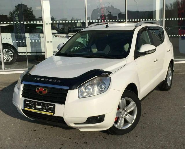 Дефлектор VT52 для капота Geely Emgrand X7 2013-2026. Артикул GL05VT