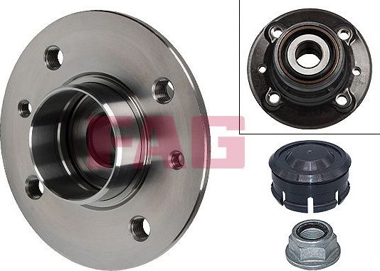 Ступичный подшипник (комплект) Fag задний для Renault Safrane I 1992-1996. Артикул 713 6303 90