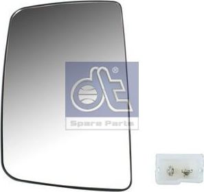 Зеркальное стекло бокового зеркала DT Spare Parts. Артикул 6.75100