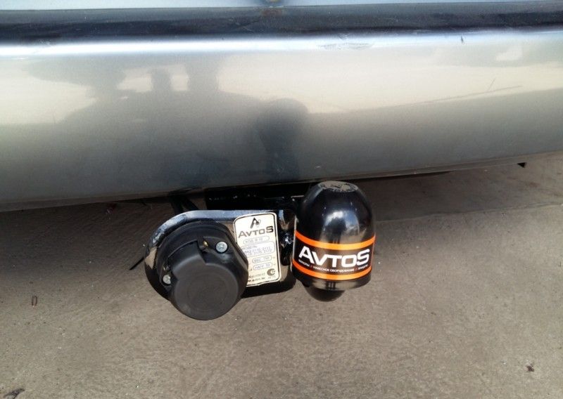 Фаркоп AvtoS (цельный) для Lada Приора 2170, 2171, 2172 2013-2018. Артикул VAZ-10