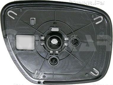 Зеркальное стекло бокового зеркала Alkar правое для Mazda CX-9 I 2006-2016. Артикул 6402326