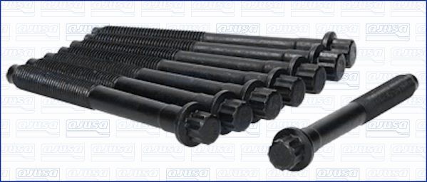 Комплект болтов ГБЦ Ajusa для Mitsubishi Galant VIII 1996-2004. Артикул 81049400