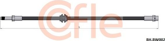 Тормозной шланг Cofle. Артикул 92.BH.BW001